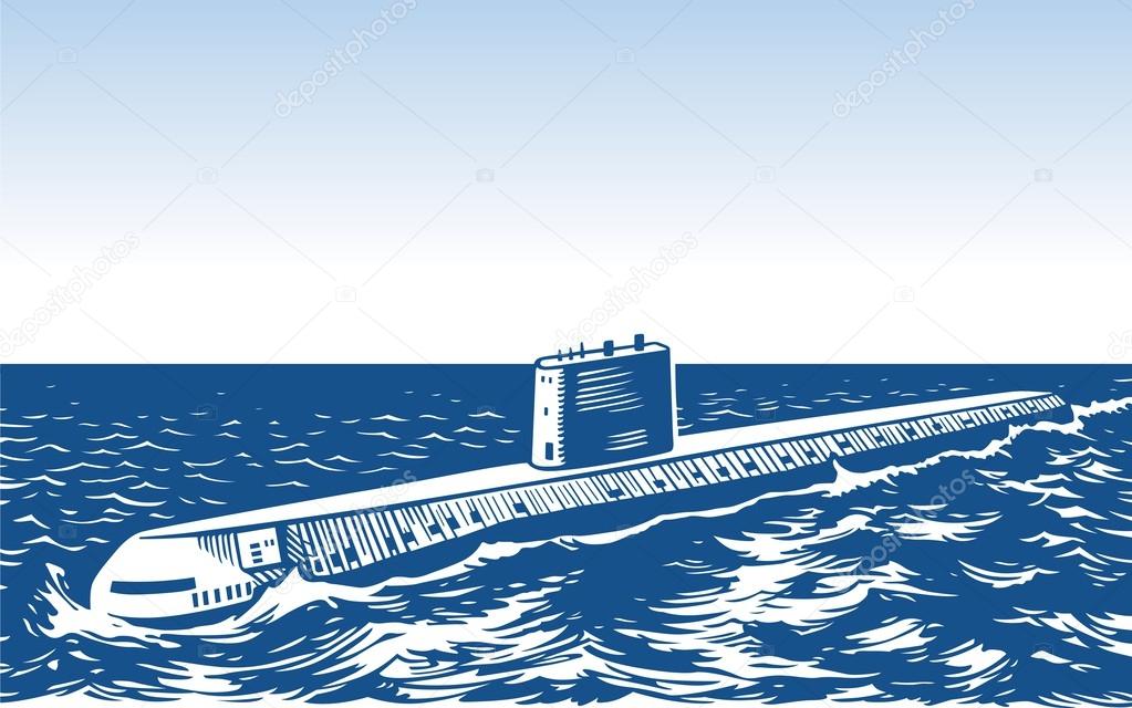 Atomic submarine