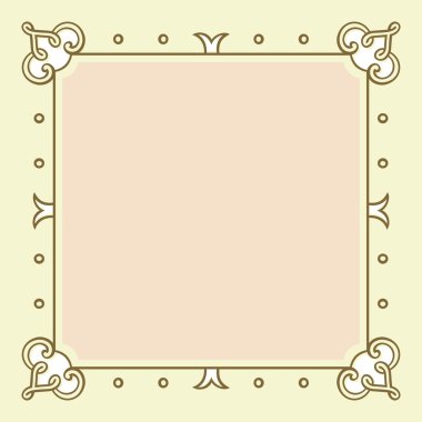 Dekoratif çerçeve
