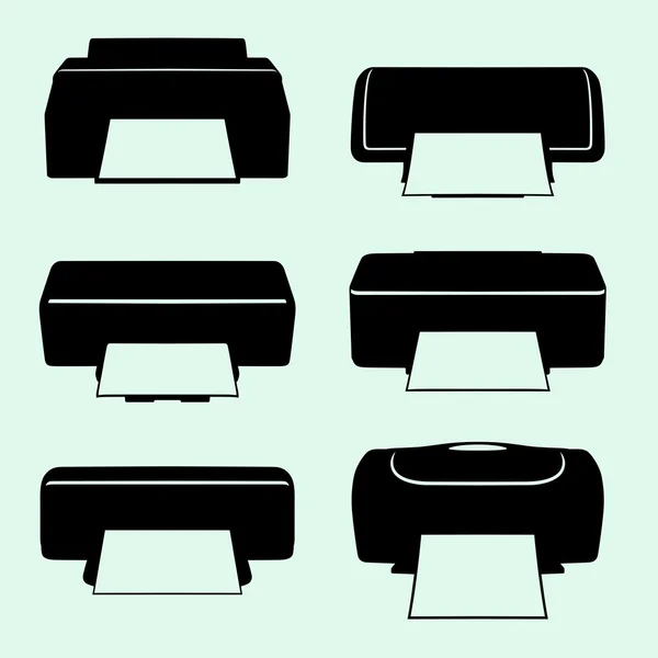 Printers — Stockvector