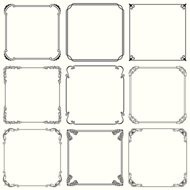 Dekoratif Çerçeveler