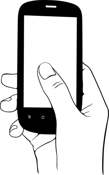 Мобильный телефон — стоковый вектор