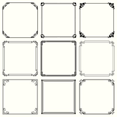 Dekoratif Çerçeveler