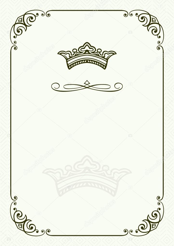 Crown frame