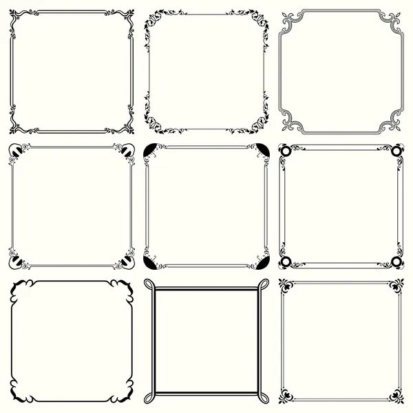 Decorative frames — Stock Vector