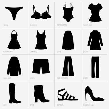 Women clothers and shoes