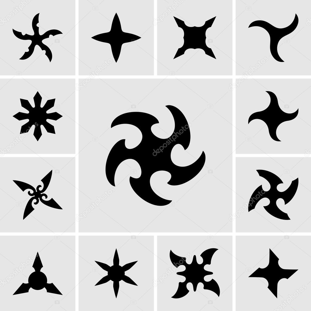 Shurikens 3D model - Weapon on Hum3D
