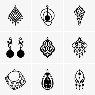 Earring icons