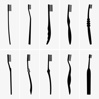Toothbrushes clipart