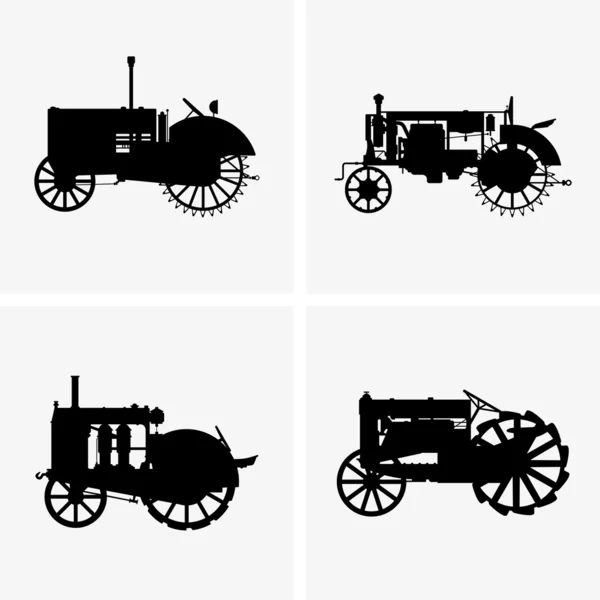 Tractor — Vector de stock