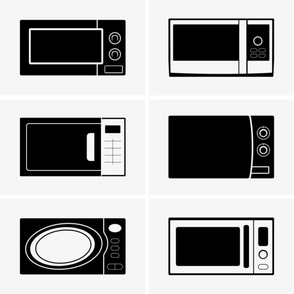 Fours à micro-ondes — Image vectorielle