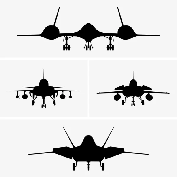 Aviones — Vector de stock