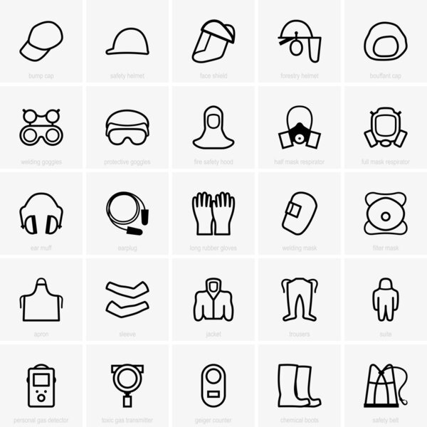 PPE icons