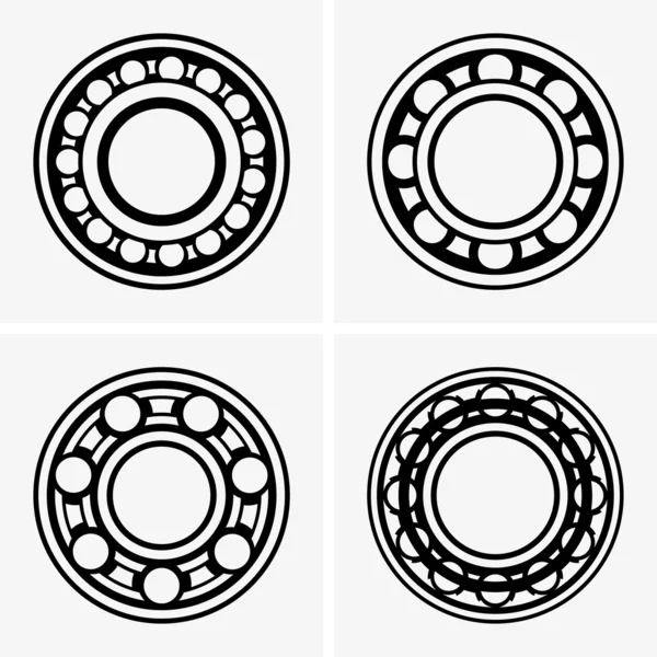 Roulements à billes — Image vectorielle