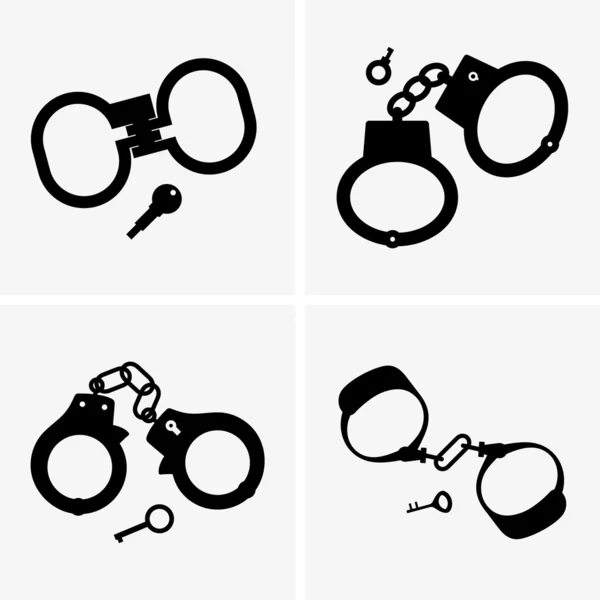 Handcuffs — Stock Vector
