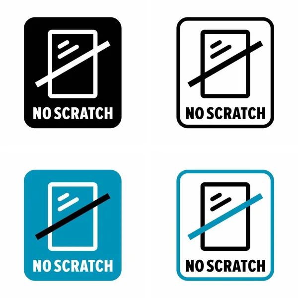 Scratch Signe Information Vectorielle — Image vectorielle