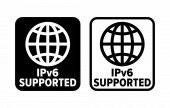 IPv6 unterstütztes Vektorinformationsschild