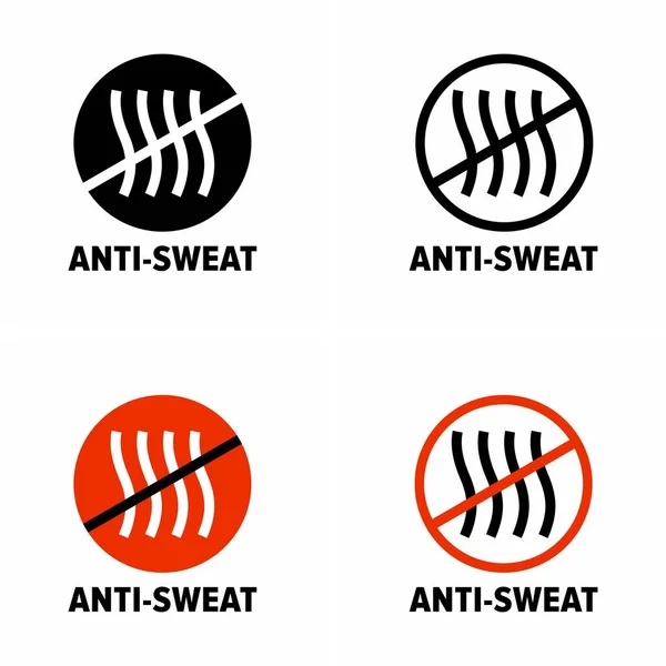Sweat Vector Information Sign — 스톡 벡터