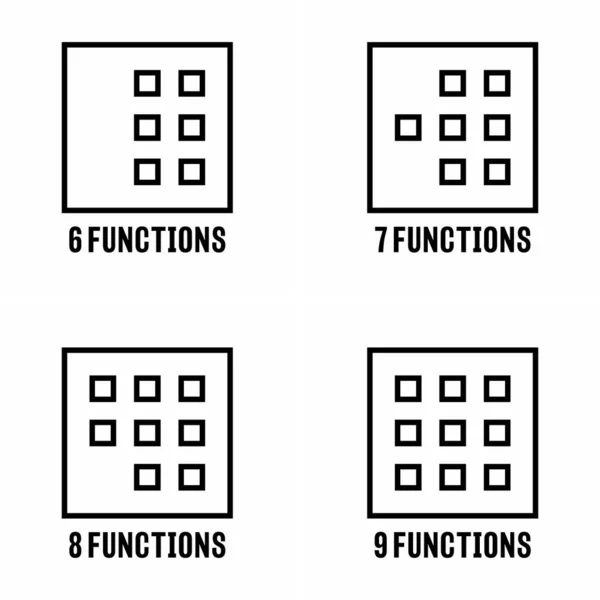 Function Property Vector Information Sign — Vector de stock