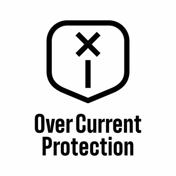 Panneau Information Vectoriel Sur Protection Actuelle — Image vectorielle