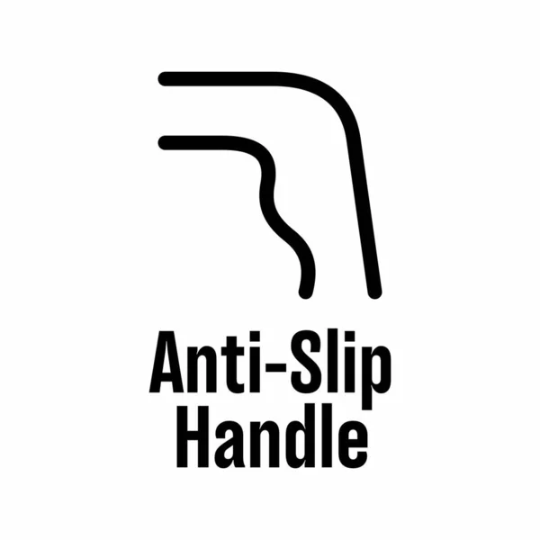 Slip Handle Vector Information Sign — Stock Vector