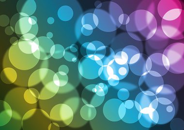 Bokeh efektli soyut arkaplan.