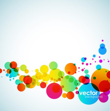 Soyut renkli arkaplan.