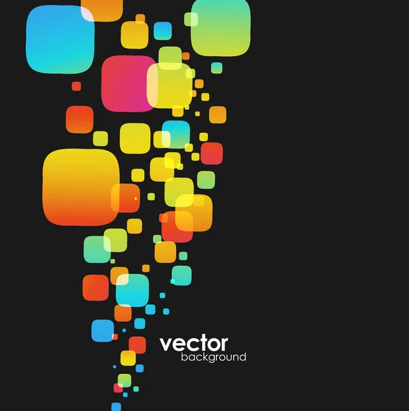 Fondo colorido abstracto. — Vector de stock