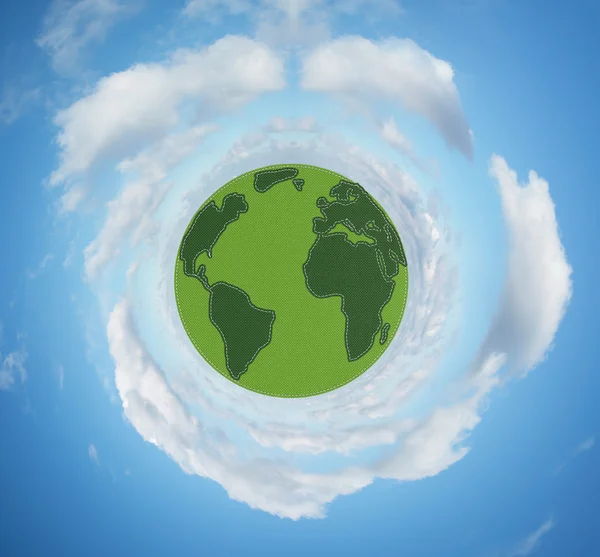 Bild des Planeten Erde — Stockfoto