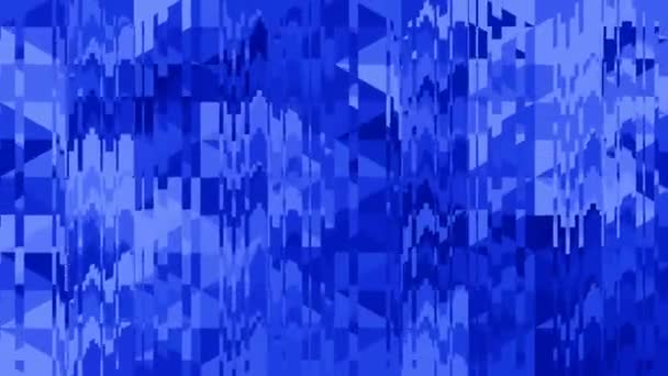 Blue Fluid Animación Movimiento Fondo Estilo Abstracto Onda Curva Salpicadura — Vídeo de stock