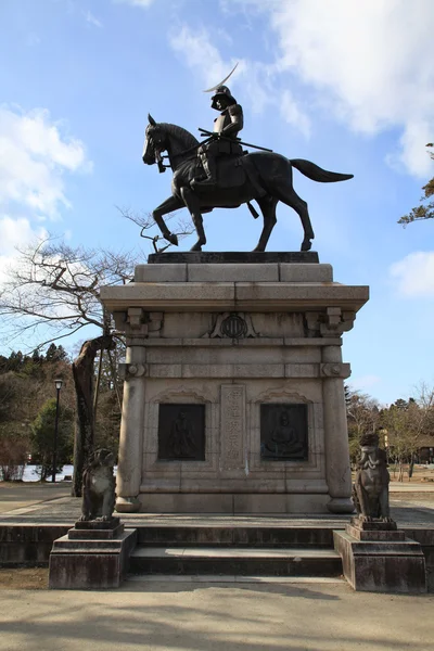 Samurai statue — Stock Photo, Image