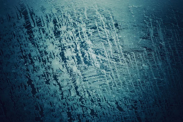 Inverno congelato texture — Foto Stock
