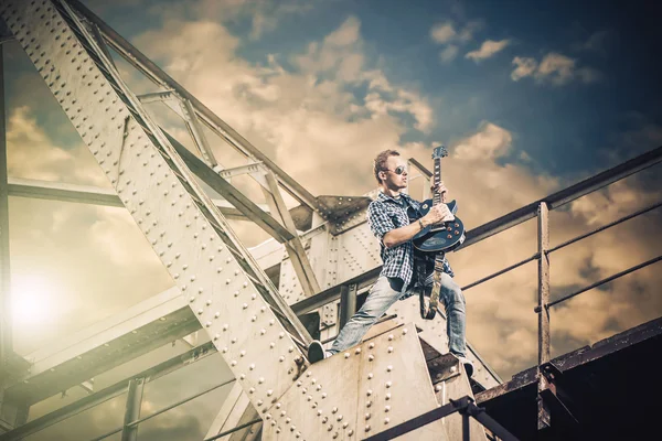 Joueur de guitare — Photo