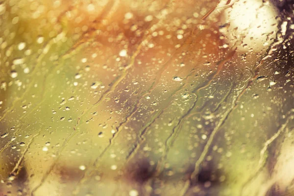 Yağmur cam — Stok fotoğraf