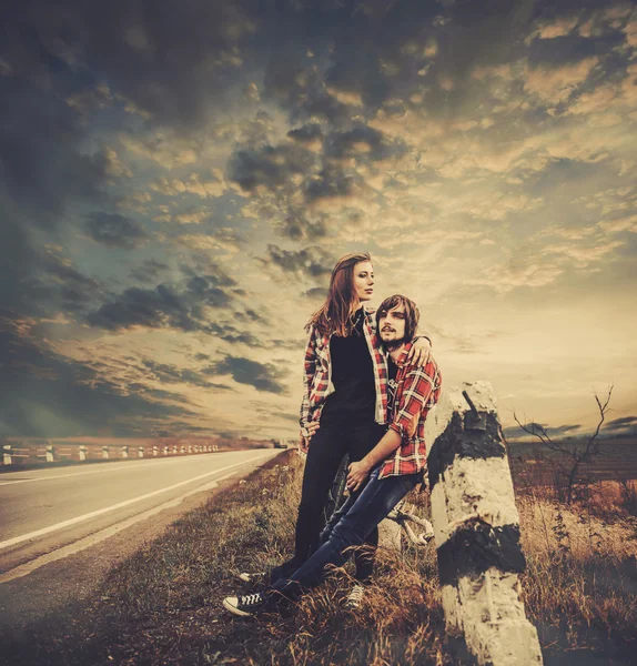 Blick auf die Autobahn — Stockfoto