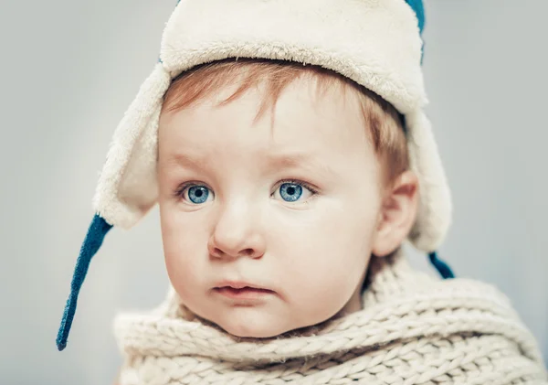 悲しい子供の肖像画 — ストック写真