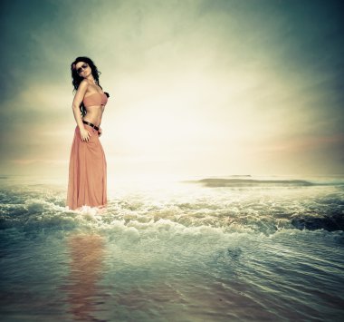 Hiçliğin ortasında.