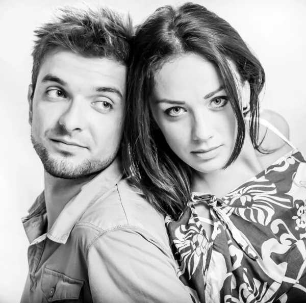 Retrato de casal — Fotografia de Stock