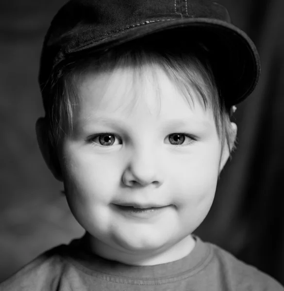 Menino de chapéu — Fotografia de Stock