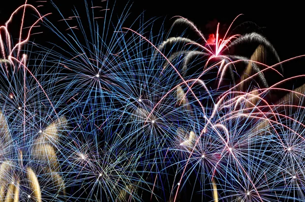 Fuochi artificiali — Foto Stock