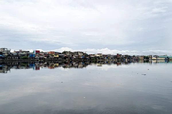 Malabon floden — Stockfoto