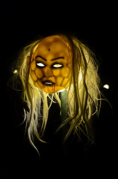 Halloween Zombie Máscara — Fotografia de Stock