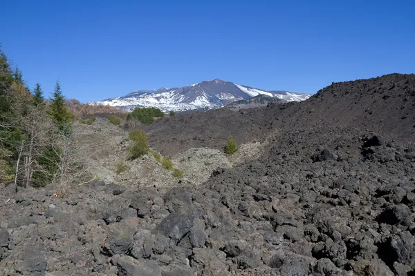 Etna vulkán — Stock Fotó