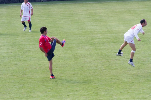 Entrenamiento de fútbol de Catania Calcio — Foto de Stock