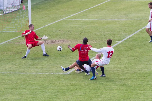 Catania calcio futbol eğitimi — Stok fotoğraf