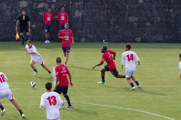 Entrenamiento de fútbol de Catania Calcio — Foto de Stock