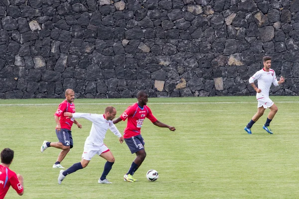 Voetbal opleiding van catania calcio Rechtenvrije Stockafbeeldingen