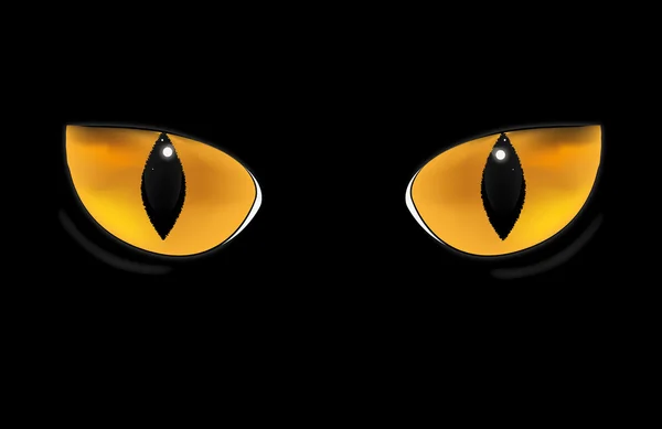 Yeux de chat — Image vectorielle