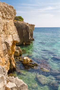 Sea of Arenella - Siracusa, Sicily clipart