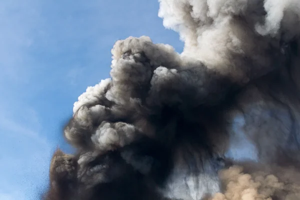 Etna eruption April 2012 — Stock Photo, Image