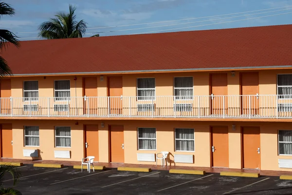 Typisch amerikanisches Motel — Stockfoto